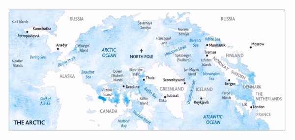 the-arctic map